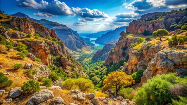 Zakros Gorge Crete, Breathtaking Greek Landscape, Stunning Scenery