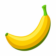 banana isolated on white background