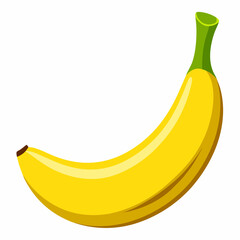 banana isolated on white background