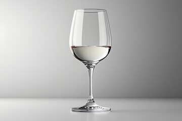 Fototapeta premium Glass of White Wine