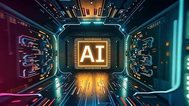 AI Artificial intelligence digital information concept circuit transmission
241130154