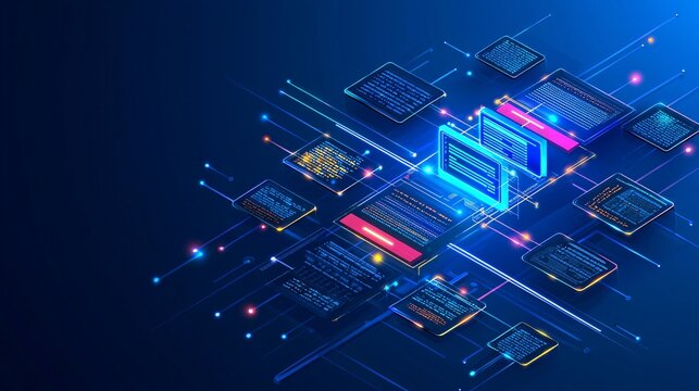 digital transformation, futuristic data modernization, advanced technological landscapes, sleek UI interfaces, modernized cityscapes, vibrant tech glow, ultra-realistic