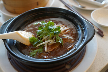 Shark fin soup Chinese food 