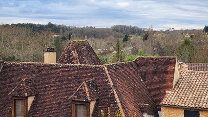 Sainte Alv&egrave;re, Val de Louyre et Caudeau, P&eacute;rigord Noir, Nouvelle Aquitaine, France, Europe