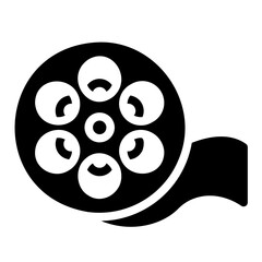 film reel Solid icon