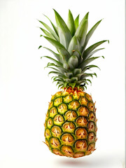 Fototapeta premium pineapple on white background