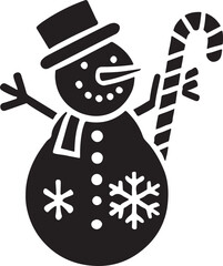 Snowman vector illustration design