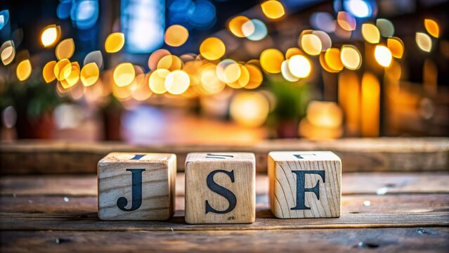 Low Light ISFJ Personality Type: Wooden Cubes, Introversion, Sensing, Feeling, Judging