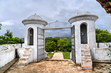 San Cristobal fortress in Gracias, Lempira department of Honduras in Central America