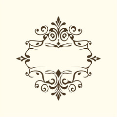 Ornaments collection in vintage style