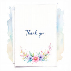 Obraz premium Elegant floral design in pastel tones with handwritten 