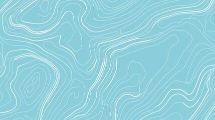 Fototapeta premium Abstract Blue Geometric Background with curved lines vector presentation design, light blue background 