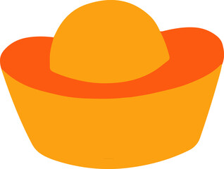 Happy Chinese new year 2025 clip art. Year of the snake with Chinese pattern, gold hanging lantern, fan, envelope