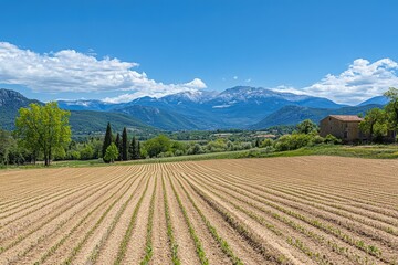 Capri - Italy. Beautiful simple AI generated image