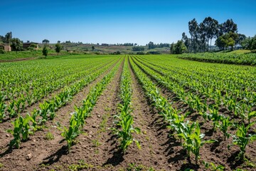 Capri - Italy. Beautiful simple AI generated image