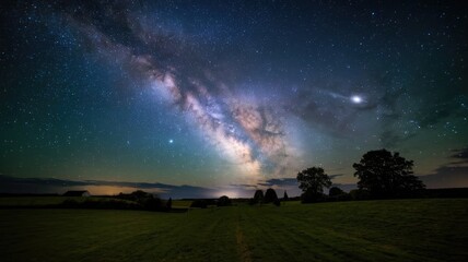 milkyway looks very beautiful