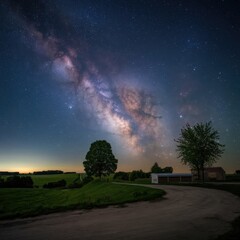 milkyway looks very beautiful
