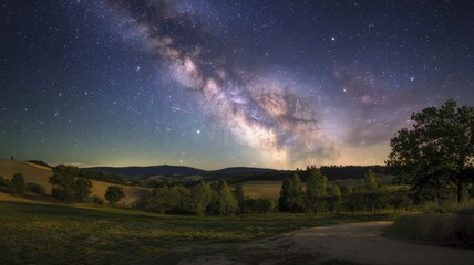 milkyway looks very beautiful