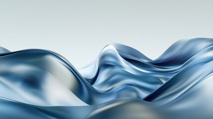 Flie&szlig;ende blaue Linienformationen