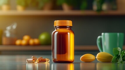 Vitamin Supplements for Children. Generative AI