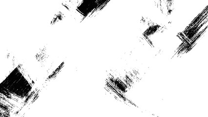  Abstract grunge texture of black paint. A layer for use in design.	