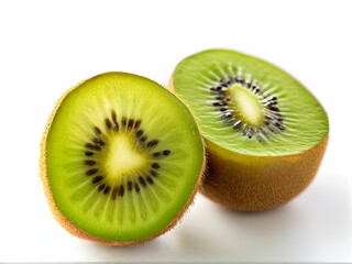 Fototapeta premium kiwi fruit isolated on white background