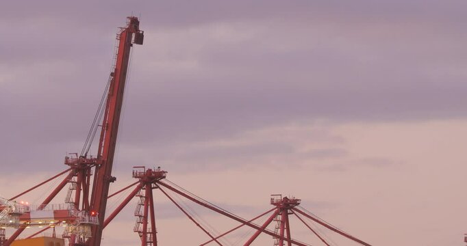 Shipping port Fremantle Australia