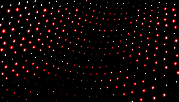 Abstract 3D Ethereum Wave With Red and Black Aesthetic