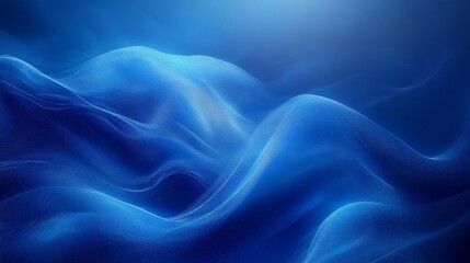 Obraz premium Abstract Blue Technology Background. Generative AI