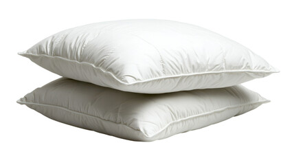 A Clean White Pillow with Visible Seams Perfect for Home Decor, Photography, and Cozy Bed Settings - Ideal for Designing Relaxing Spaces.