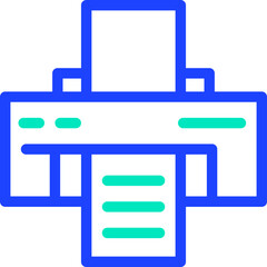 Printer Vector Icon Design Illustration