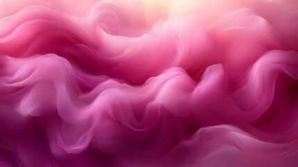 Obraz premium Abstract Pink and Purple Fabric Waves