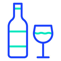 Wine Vector Icon Design Illustration