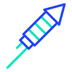 Fireworks Vector Icon Design Illustration
