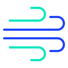 Obraz premium Wind Vector Icon Design Illustration