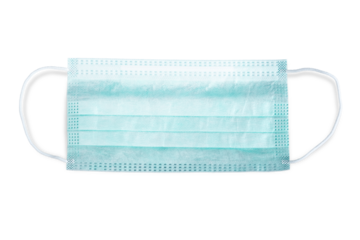 Surgical mask to prevent coronavirus contamination transparent png