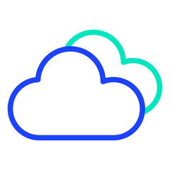 Cloud Vector Icon Design Illustration