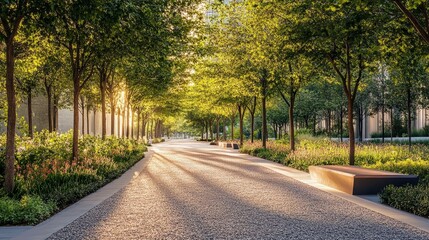 Obraz premium Park, sunny day