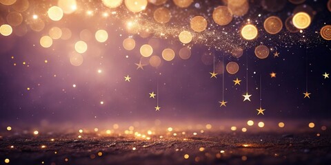 Obraz premium Christmas lights background