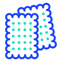 Biscuit Vector Icon Design Illustration