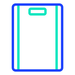Cutting Board Vector Icon Design Illustration