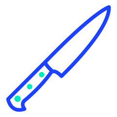 Knife Vector Icon Design Illustration