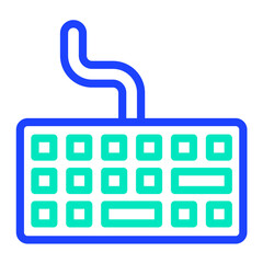 Obraz premium Keyboard Vector Icon Design Illustration