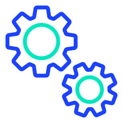 Settings Vector Icon Design Illustration