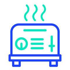 Toaster Vector Icon Design Illustration