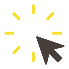 Mouse cursor icon png,  transparent background