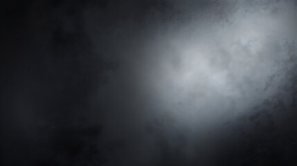 Fototapeta premium Subtle light gradient on abstract dark gray background