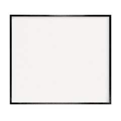 Square frame  png sticker, transparent background