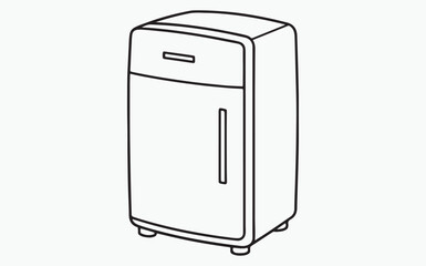 Refrigerator line icon