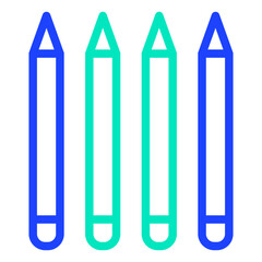 Eye pencil Vector Icon Design Illustration